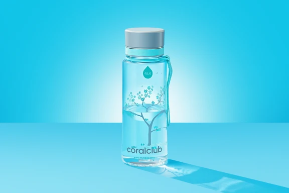 Пляшка для води EQUA "М'ятне різнобарв'я" 